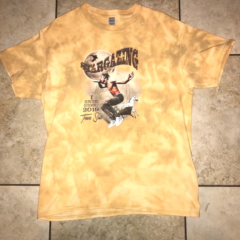 VTG Travis Scott Aged Shirt